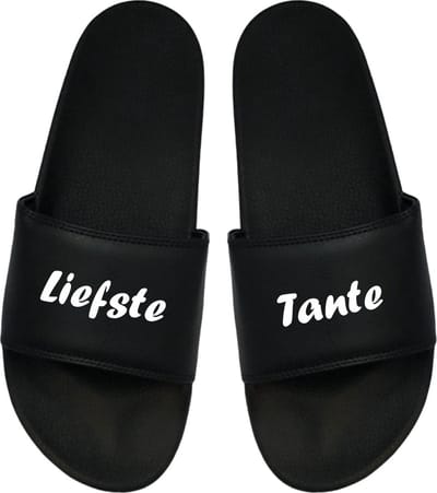 Cadeau Sint - Cadeau Kerst - Cadeau Tante - Badslippers Tante - Cadeau Badslippers - Badslippers 46