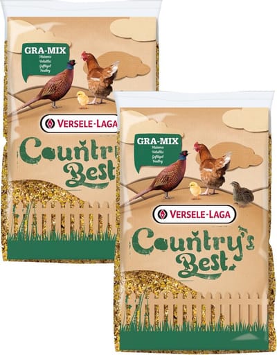 Versele-Laga Country`s Best Gra-Mix Kuiken- & Kwartelgraan - Kippenvoer - 2 x 20 kg