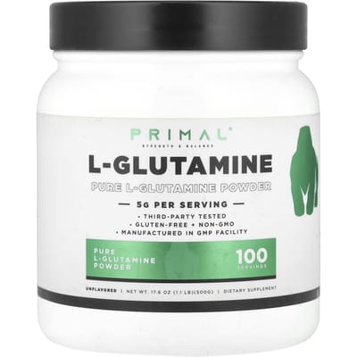 PrePrimal, L-Glutamine Poeder, Ongezoet, 17,6 oz (500 gr)