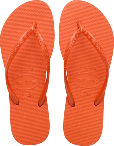 Havaianas HAV. SLIM SUNSET Oranje Dames Slippers - sunset Oranje
