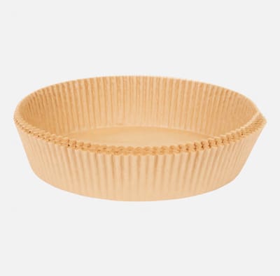 Airfryer Bakpapier 50 Stuks - Rond Wegwerp Bakje voor Airfryer - Diameter 19 cm - FSC-Gecertificeerd
