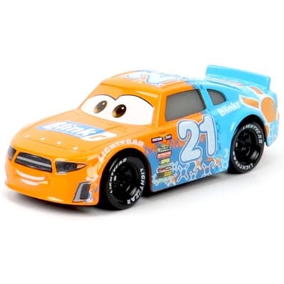 Origineel Pixar Cars Lightning McQueen Speelgoed Jackson Storm The King Mater 1:55 Gegoten metalen modelauto's, een leuk cadeau voor kinderen.