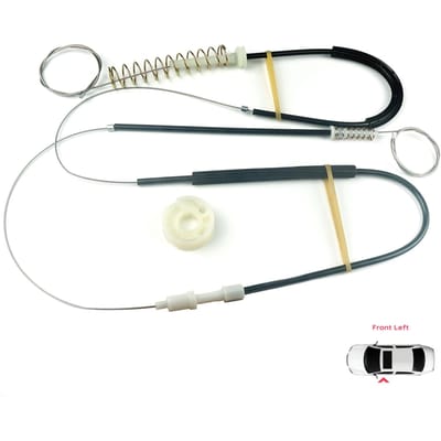 BWR5162 Kit de réparation de lève-vitre Gauche pour TT MK1 8N 8N3 8N9 1998-2006 2 portes 8N0837461