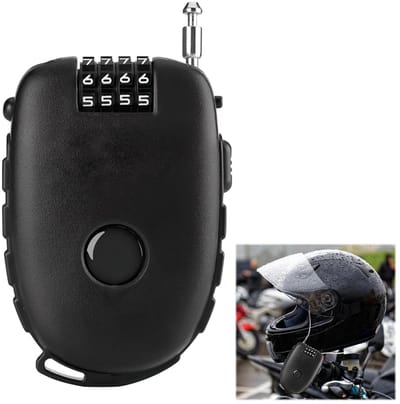 Dailygoods- Cijferslot 4 Cijfers - Kabelslot 90 cm - Fietsslot - Scooter Slot - Compact en Lichtgewicht - Flexibel in Gebruik