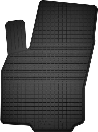 Wielganizator BasicProtect - Opel Zafira A Minivan - Gum Tapijt - 1,5 cm Rand - Antislip