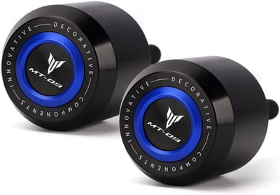 Motorframe Beschermers - Valbeveiliging Sliders - Motor Beschermen - Originele Bevestigingspunten - 1.1 Kilogram - Blauw