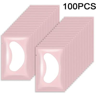 100 Paren Roze Hydrogel Oogpads Wimperverlenging Natuurlijk Pluisvrij Onder Oog Gel Pads Wimperverlenging Benodigdheden Schoonheidstools