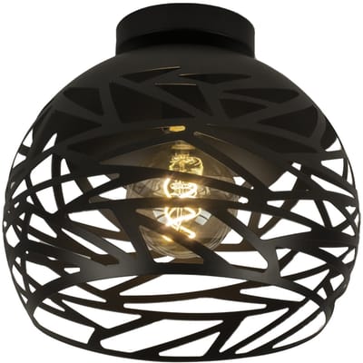Lumidora Plafondlamp 74750 - Plafonniere - CELES - E27 - Zwart - Metaal - ⌀ 30 cm