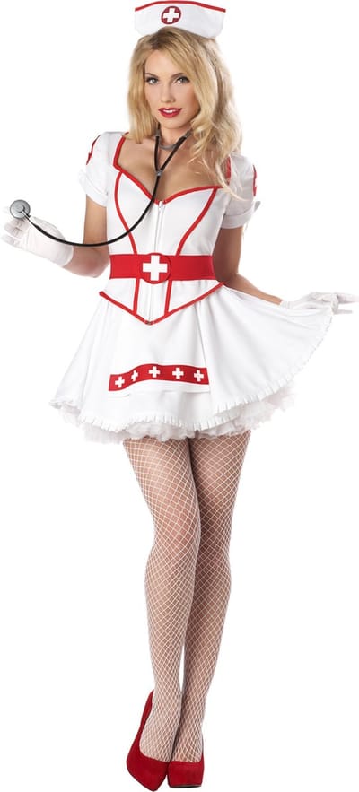 Vegaoo - Sexy Nurse verpleegster kostuum voor vrouwen