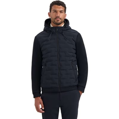 No Excess Jacket Short Fit Sealed Hooded Knitted Mix Night Größe: 3XL | Winterjacken Outlet | Herren | Schwarz