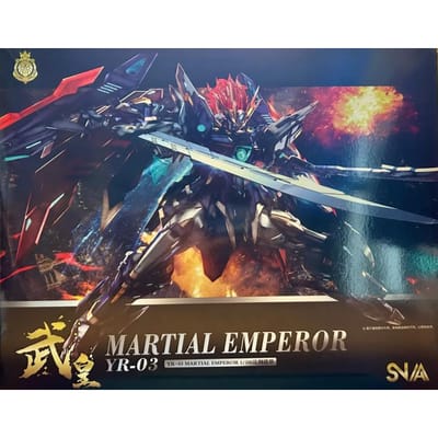 En Stock SNAA Série Souveraine Empereur Martial 1/100 Kit de Modèle d'Assemblage Mecha Figurines d'Action Jouets Tendance Ornements à Collectionner Cadeaux gray