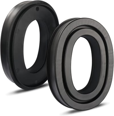 Dailygoods - Vervangende oorkussens, siliconen oorkussens compatibel met 3M Peltor oorverdedigers, Rangeguard en Sordin Supreme Pro X oorbeschermer accessoires, koelgel oorkussens