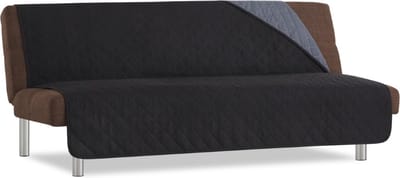 Belmarti Duo Click Clack bankbeschermer - 100 cm - Zwart