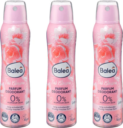 Balea Deodorant Pink Blossom - Voordeelpack - 3-Pack (3x 150ml)