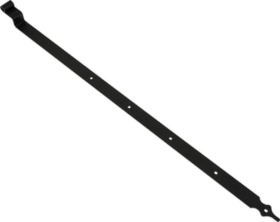 Wovar Duimheng Zwart 120 cm Bocht Rustieke Punt | Per stuk