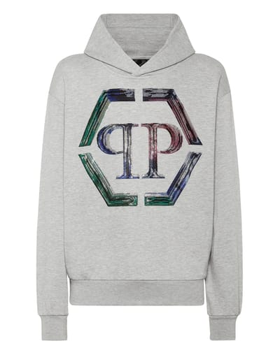 Sweatshirt Met Capuchon Hexagon