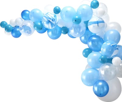 Ballonnenboog Blauw 70-Delig