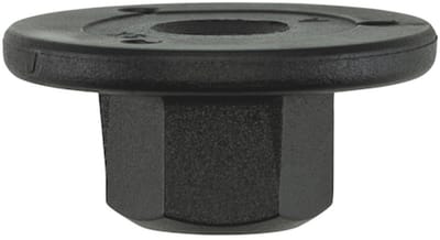 Wurth - Kunststof zeskantmoer - Kunststof moer, type 1 x 25 st Sleutelwijdte 10 mm
