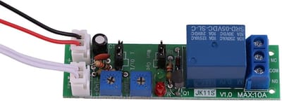 Dailygoody - Instelbare Timer Relay - Delay Switching Module - Ideaal voor eenmalig en cyclus gebruik - 5V - Tijdschakelaar - Betrouwbare werking - Ge...