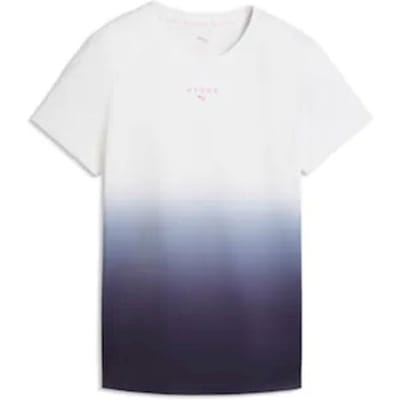 Puma w x hyrox poly graphic tee training t-shirt korte mouw dames -