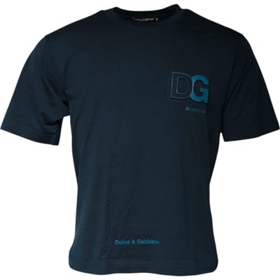 Dg Logo Geborduurde T-shirt