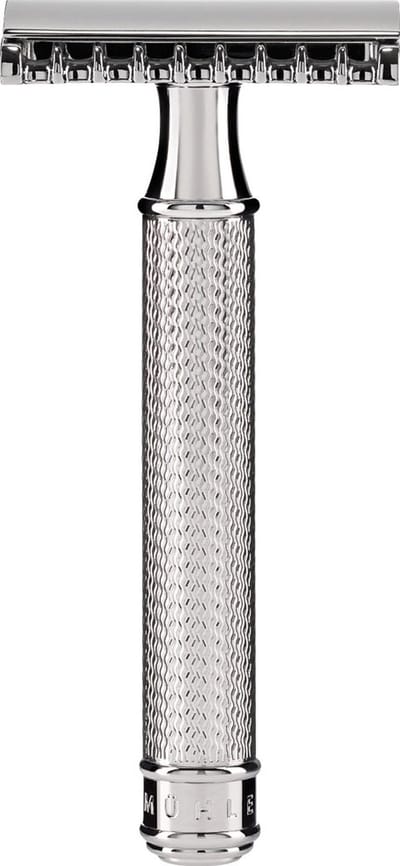 MÜHLE -Scheermes -Double Edge Safety Razor- Traditional Chroom - open kam