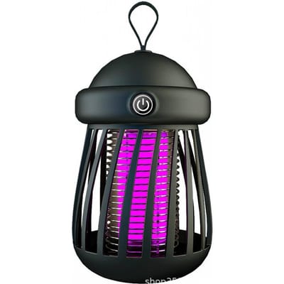 Lampe anti-moustiques électrique pour intérieur, appareil attrape-moustiques efficace pour la maison black