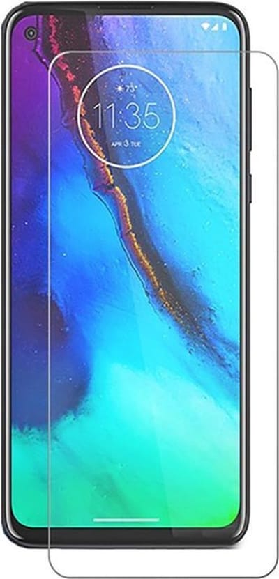 Full Cover Full Glue 9H Glass Screen Protector for Motorola Moto G Pro / G Stylus _ Black