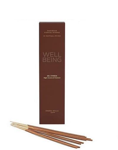 Well Being - DE-STRESS - wierookstokjes - Night Jasmine & Patchouli - Cereria Molla 1899