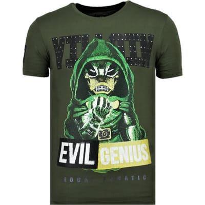 Villain Duck - T shirt Heren - 6325G - Groen