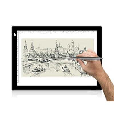 Ynkkvre -A3 Led Lichtbak voor Tekenen - 3 lichtsterktes - Lightpad diamond painting – Lightpad A3 dimbaar - Lichtbak voor diamond painting – Lichttafel speelgoed lichtbord - Led tekenbord kinderen en volwassenen met licht – Lichtbak voor tekenen