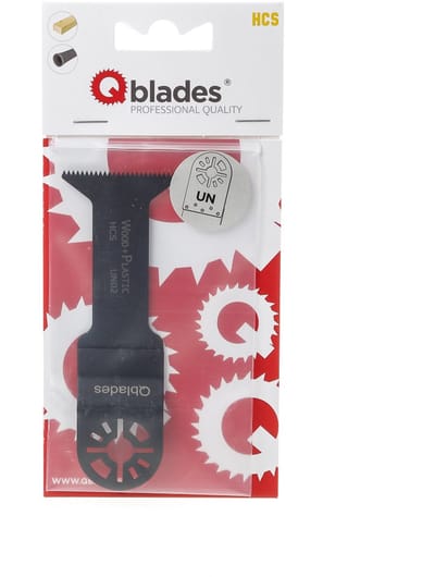 Qblades UN02 Multitoolzaagblad Std 44X78mm Hcs 1St