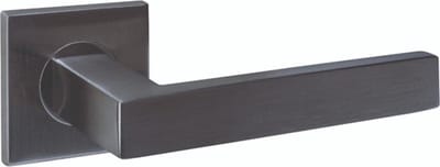 Intersteel Deurkruk Q 05 op rozet verdekt 53x53x6mm PVD antraciet