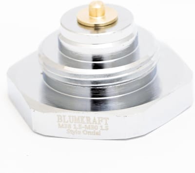 Radiatoradapter - Ventiel adapter - Verwarming aanpassen - Ondal naar M30 - M38 x 15 - Chroom