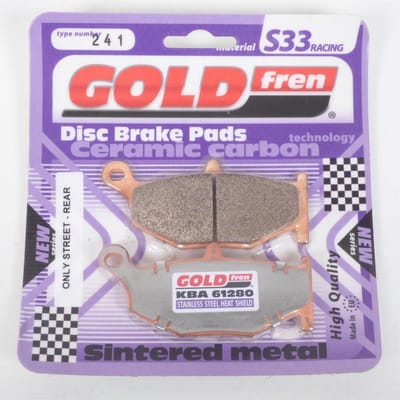 goud fren remblok voor suzuki 600 gsx-r motorfiets 2008 tot 2010 ard / k8/k9/l0 nieuw