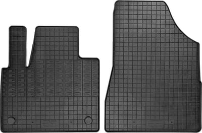 Rubber matten passend voor Mercedes Citan (W420) Box & Renault Kangoo Furgon & Nissan Townstar 2021- (2-delig montagesysteem)