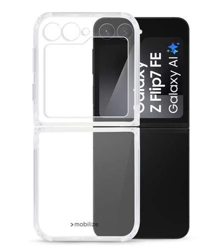 Mobilize Doorzichtig Hoesje geschikt voor Samsung Galaxy Z Flip 7 FE Telefoonhoesje Flexibel TPU | Mobilize Gelly Case Backcover | Doorzichtig Telefoonhoesje Galaxy Z Flip 7 FE | Galaxy Z Flip 7 FE Case | Back Cover - Transparant