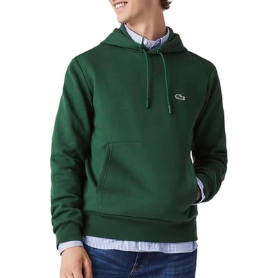 Lacoste Bio Cotton Fleece Hoodie Heren
