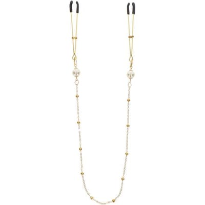TABOOM Nipple Play - Tepelklemmen met Parels & Ketting
