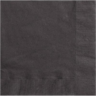 Servetten - Zwart - 20 stuks