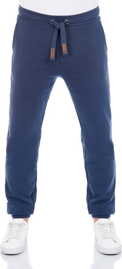riverso Heren Joggingbroek RIVKasper regular/straight Blauw S Volwassenen Joggingbroek met Trekkoord