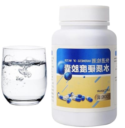 Water Hardheid Test - Testkit Waterkwaliteit - Aquarium Onderhoud - Snelle Kleurindicatie - 100 Tests - Wit