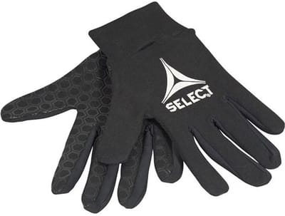 Select Player Spelershandschoenen Kinderen - Zwart | Maat: 4