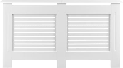 Radiatoromkasting radiatorombouw MDF wit 172x19x82 cm