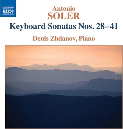 Denis Zhdanov - Soller: Keyboard Sonatas Nos. 28-41 (CD)