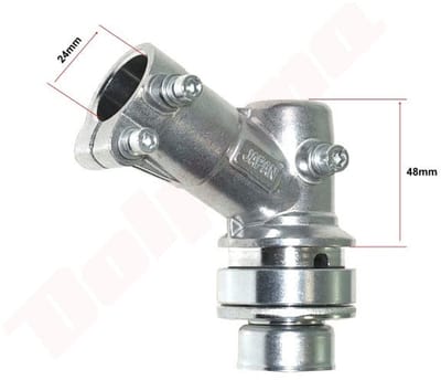 Haakse overbrenging passend op 24mm x10T MINI