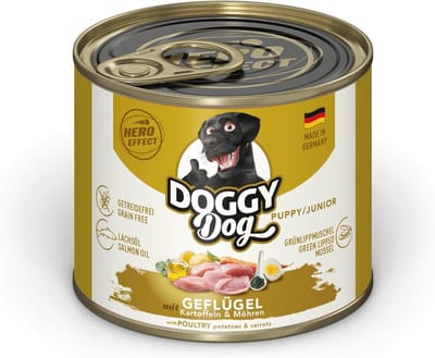 Graanvrij Puppyvoer Paté met Gevogelte en Groenten - 6 x 200 g