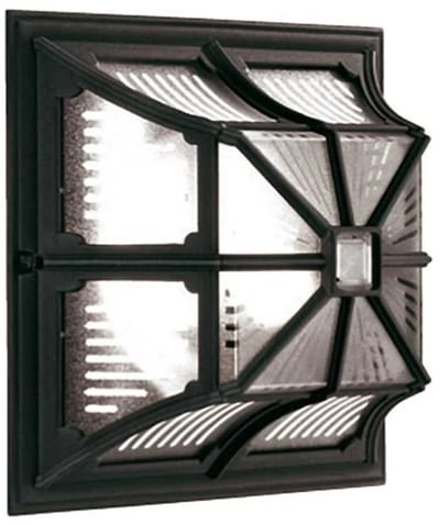Elstead Lighting LED Buitenlamp Chapel | 1X E27 Max 60W | IP44 | Dimbaar | Black