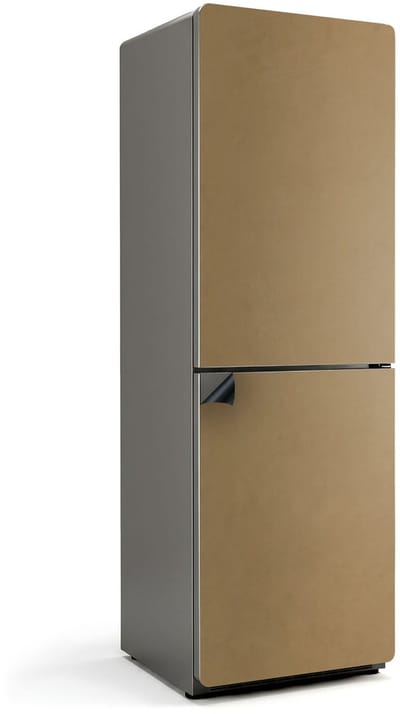 Wallfluent Magnetische Koelkastmat - Donkergeel Koelkast Magneet Sticker - 60 cm x 180 cm - Donkergeel Magnetische Koelkastmat - Magneetfolie Koelkast - Koelkastfront Decoratie Magneet - Herbruikbare Magneetmat Koelkast