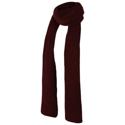 Morethansocks - Sjaal dames - Ribbed - One Size - Burgundy - sjaal dames winter - sjaals - sjaal winter - sjaaltjes dames